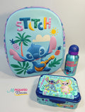 PACK MOCHILA 34 CM, FIAMBRERA Y BOTELLA ALUMINIO STICHT