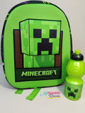 PACK MOCHILA Y BOTELLA MINECRAFT