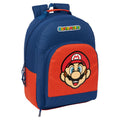 MOCHILA MARIO AZUL 42CM